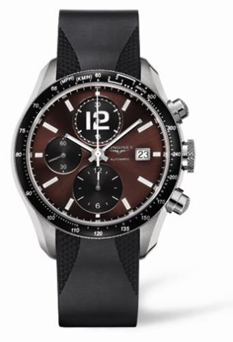 GrandeVitesse Tachymeter Kahverengi Kauçuk 42 mm