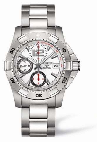 Longines Hydroconquest Chronograph Tachymeter 41mm, reference L3.651.4.16.6