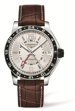 Longines Admiral GMT Ivory Kahverengi, referans L3.668.4.76.3