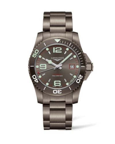 Longines HydroConquest 41 Automatic PVD / Gri / Bilezik / USA, referans L3.742.2.76.6