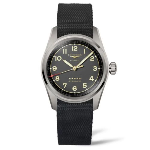 Longines Spirit Automatic 40 Titanyum / NATO, referans L3.810.1.53.2