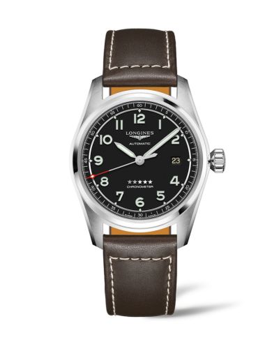 Longines Spirit Automatic 40 Siyah / Kayış, referans L3.810.4.53.0