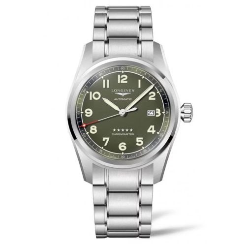 Longines Spirit Automatic 42 Yeşil / Bilezik, referans L3.811.4.03.6