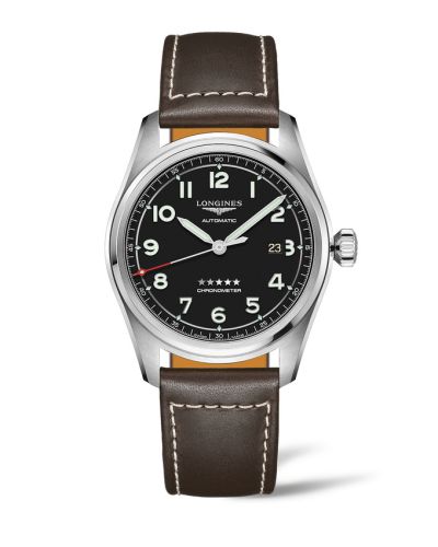 Longines Spirit Automatic 42 Siyah / Kayış, referans L3.811.4.53.0