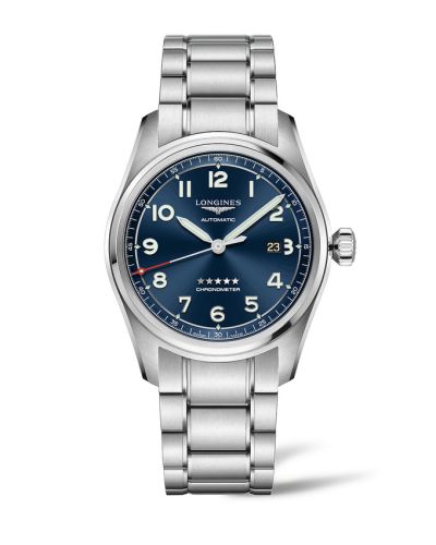 Longines Spirit Automatic 42 Mavi / Bilezik, referans L3.811.4.93.6
