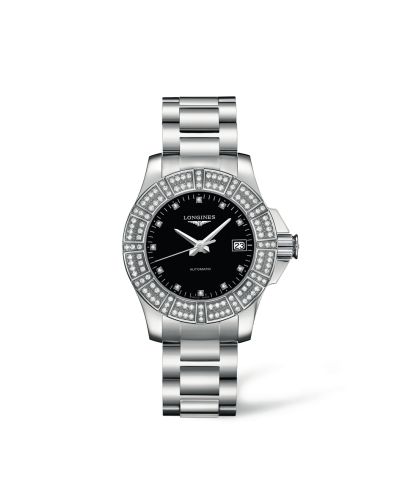 Longines Conquest 29.5 Automatic Double Row Elmas, referans L3.180.0.57.6