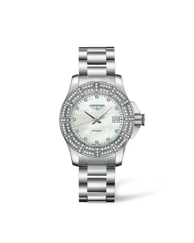 Longines Conquest 29.5 Automatic Double Row Elmas, referans L3.180.0.87.6