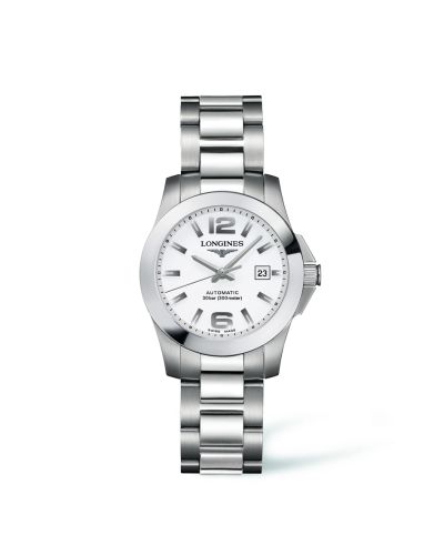 Longines Conquest 29.5 Automatic Stainless Steel White, reference L3.276.4.16.6
