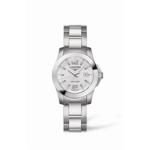 Longines Conquest 29.5 Quartz Paslanmaz Çelik, referans L3.277.4.16.6
