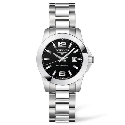 Longines Conquest 29.5 Quartz Paslanmaz Çelik, referans L3.277.4.58.6