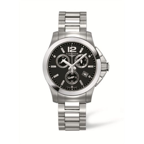 Longines Conquest Chronograph Quartz 35, referans L3.279.4.56.6