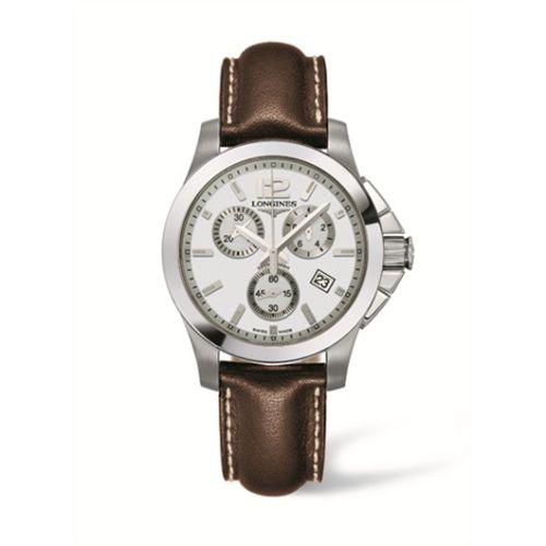 Longines Conquest Chronograph Quartz 35, referans L3.279.4.76.5