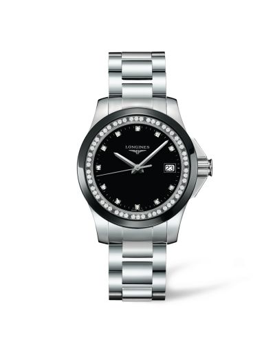 Longines Conquest 35 Quartz Seramik Elmas, referans L3.281.0.57.6