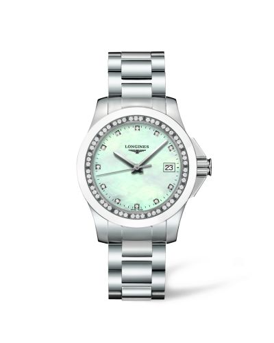 Longines Conquest 35 Quartz Seramik Elmas, referans L3.281.0.87.6