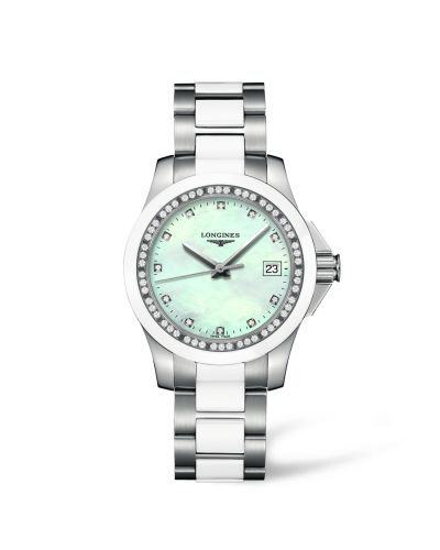 Longines Conquest 35 Quartz Seramik Elmas, referans L3.281.0.87.7