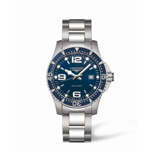 Longines Hydroconquest Quartz 39 Mavi, referans L3.640.4.96.6