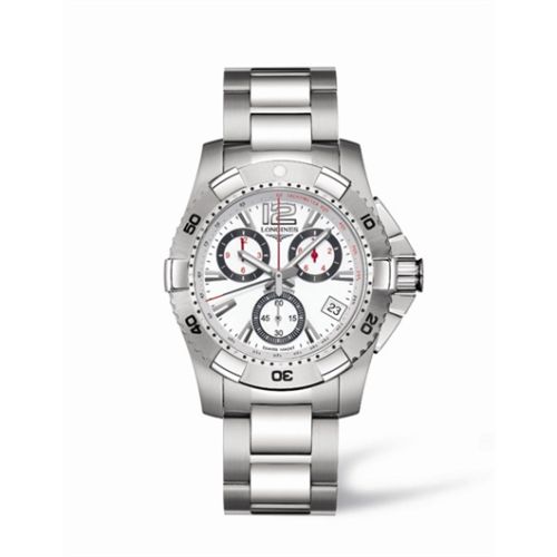 Longines Hydroconquest Chronograph Quartz 41mm, referans L3.650.4.16.6