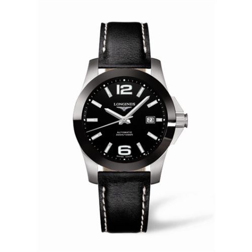 Longines Conquest Automatic 39 Seramik, referans L3.655.4.56.0