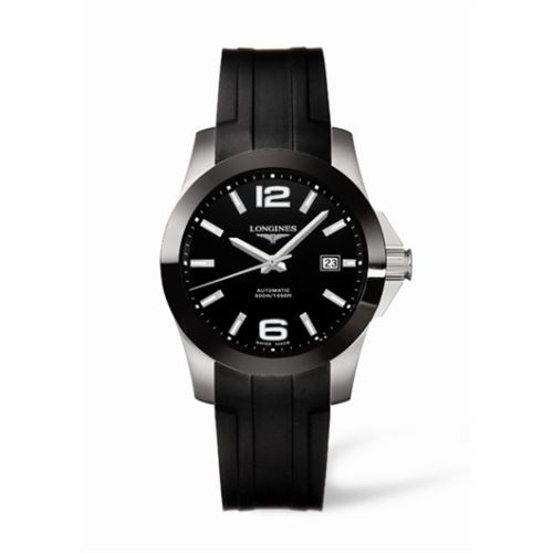 Longines Conquest Automatic 39 Seramik, referans L3.655.4.56.2