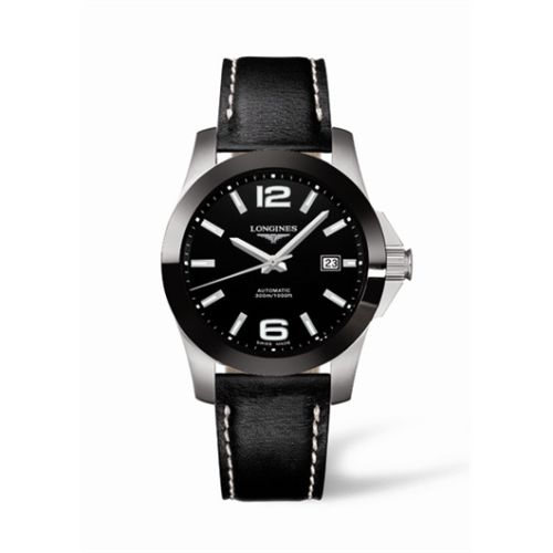 Longines Conquest 41 Automatic Seramik, referans L3.657.4.56.0