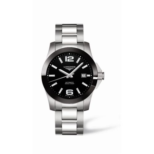 Longines Conquest 41 Automatic Seramik, referans L3.657.4.56.6
