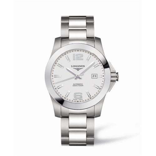 Longines Conquest Automatic 41mm Gümüş, referans L3.658.4.76.6