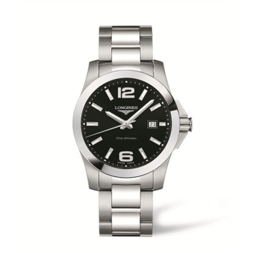 Longines Conquest Quartz 41mm, referans L3.659.4.56.6