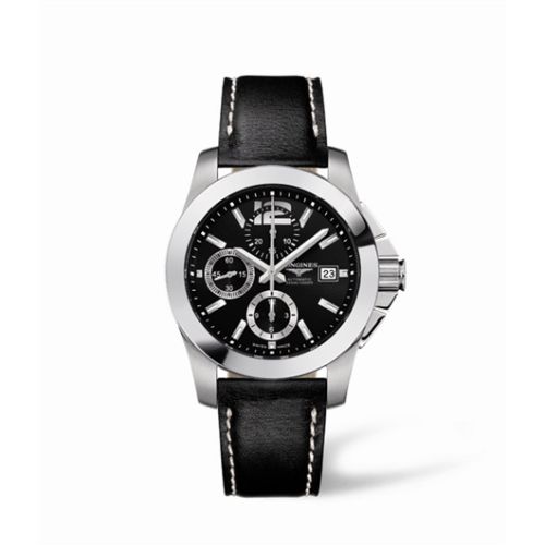 Longines Conquest Chronograph 41mm, referans L3.662.4.56.0
