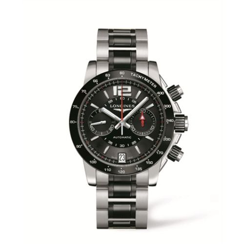 Longines Admiral Chronograph Seramik 42mm, referans L3.667.4.56.7