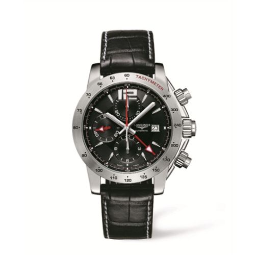 Longines Admiral Chronograph GMT 42mm, referans L3.670.4.56.0