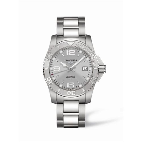 Longines Hydroconquest Automatic 41 Gümüş, referans L3.671.4.76.6