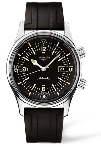 Legend Diver Date / Kauçuk 42 mm