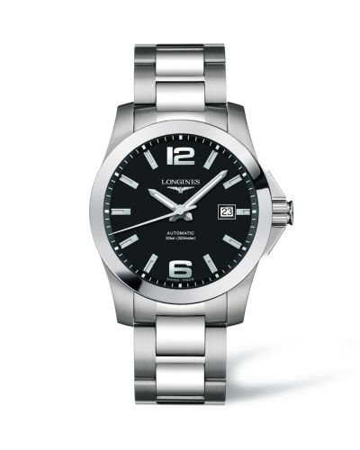 Longines Conquest Automatic 41mm Siyah, referans L3.677.4.58.6