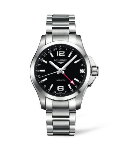 Longines Conquest 41 Automatic GMT, referans L3.687.4.56.6
