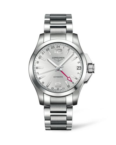 Longines Conquest 41 Automatic GMT, referans L3.687.4.76.6