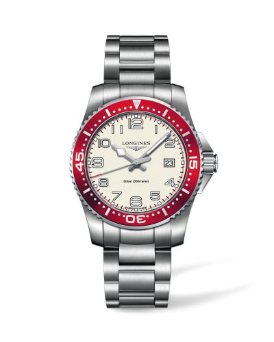 Longines Hydroconquest Quartz 39 Beige, referans L3.688.4.19.6
