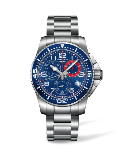 Longines Hydroconquest Chronograph Quartz 41mm, referans L3.690.4.03.6