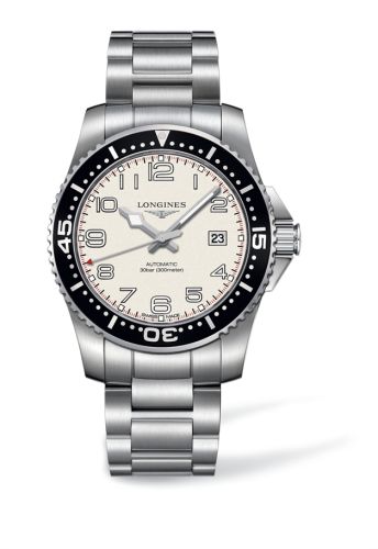 Longines Hydroconquest Automatic 41 Beige, referans L3.695.4.13.6