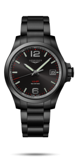 Longines Conquest V.H.P. 41 PVD / Siyah / Bilezik, referans L3.716.2.56.6