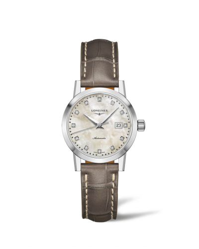 Longines 1832 Automatic 30 Paslanmaz Çelik / Beige MOP, referans L4.325.4.87.2