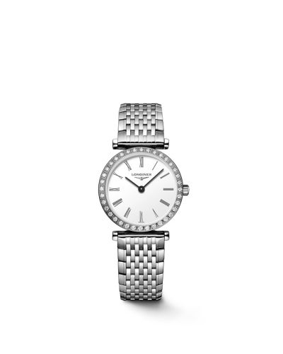 La Grande Classique Quartz 24 Paslanmaz Çelik - Elmas / Beyaz / Bilezik