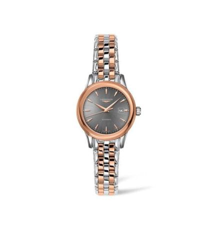 Flagship 30 Paslanmaz Çelik - Pembe Altın / Gri / Bilezik