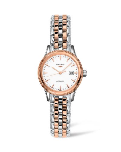 Flagship 30 Paslanmaz Çelik - Pembe Altın / Beyaz / Bilezik