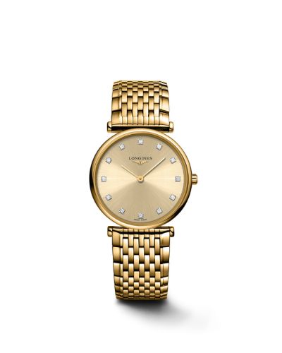 Longines La Grande Classique Quartz 29 Sarı Altın / Gilt / Bilezik, referans L4.512.2.37.8