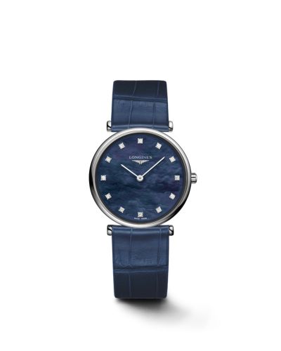 Longines La Grande Classique Quartz 29 Paslanmaz Çelik / Mavi MOP, referans L4.512.4.81.2