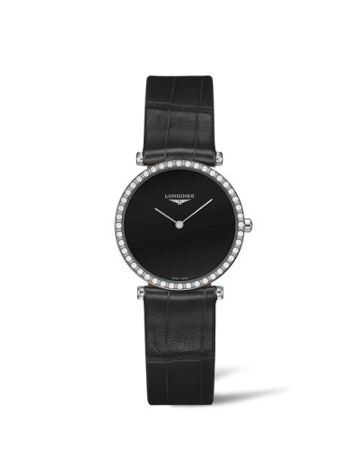 Longines La Grande Classique 29 Paslanmaz Çelik - Elmas / Siyah, referans L4.523.0.50.2