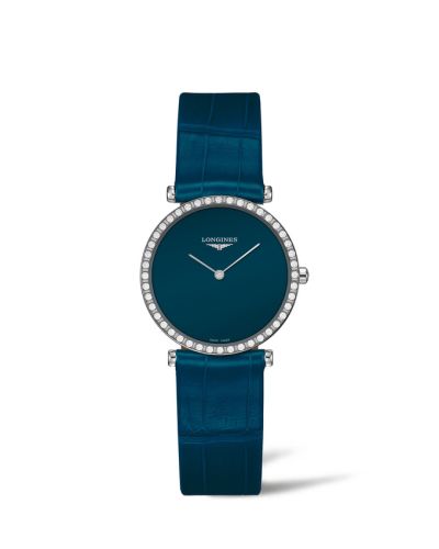 Longines La Grande Classique 29 Paslanmaz Çelik - Elmas / Mavi, referans L4.523.0.90.2