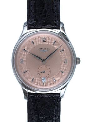 Longines Heritage Prestige Paslanmaz Çelik / Pembe 35.5mm, referans L4.685.4.96.2