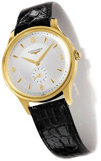 Longines Heritage Prestige Sarı Altın / Gümüş 35.5mm, referans L4.693.6.76.2