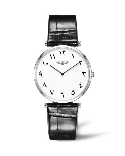 Longines La Grande Classique Quartz 37 Paslanmaz Çelik / Beyaz - Eastern Arabic, referans L4.766.4.13.2
